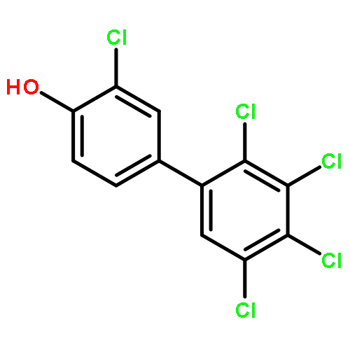 [1,1'-Biphenyl]-4-ol,2',3,3',4',5'-pentachloro-