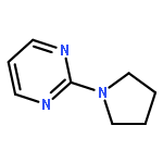 Pyrimidine,2-(1-pyrrolidinyl)-