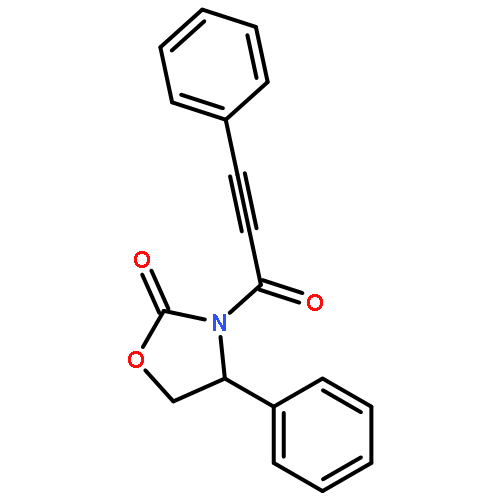 2-Oxazolidinone, 3-(1-oxo-3-phenyl-2-propynyl)-4-phenyl-, (4S)-