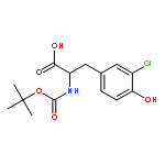 L-Tyrosine,3-chloro-N-[(1,1-dimethylethoxy)carbonyl]-