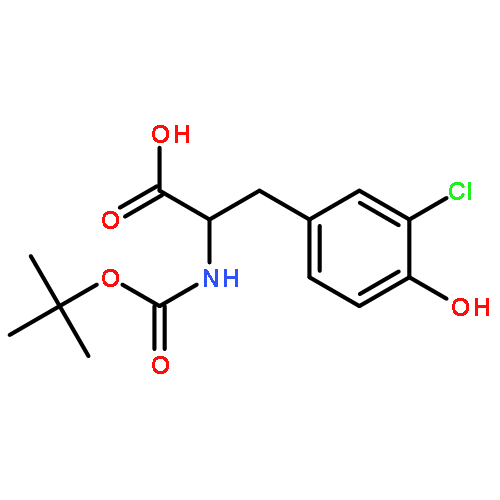 L-Tyrosine,3-chloro-N-[(1,1-dimethylethoxy)carbonyl]-