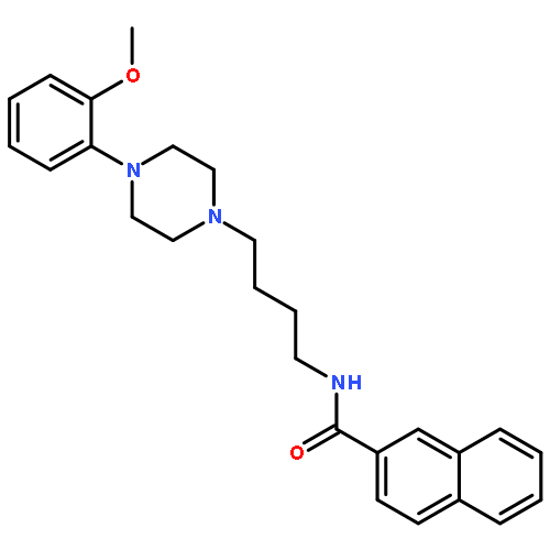 N-[4-[4-(2-Methoxyphenyl)-1-piperazinyl]butyl]naphthalene-2-carboxamide