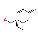 2-Cyclohexen-1-one, 4-ethyl-4-(hydroxymethyl)-, (4S)-