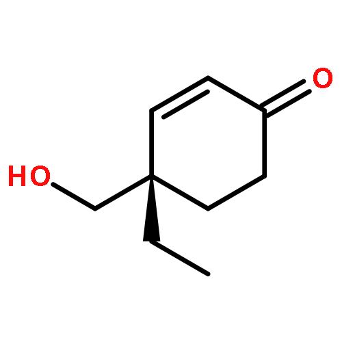 2-Cyclohexen-1-one, 4-ethyl-4-(hydroxymethyl)-, (4S)-