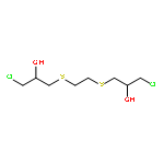 2-Propanol, 1,1'-[1,2-ethanediylbis(thio)]bis[3-chloro-