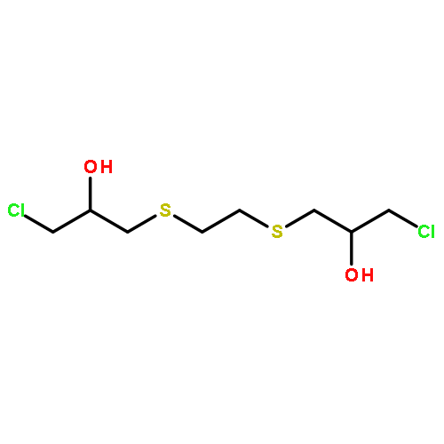 2-Propanol, 1,1'-[1,2-ethanediylbis(thio)]bis[3-chloro-