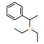 Silane, diethyl(1-phenylethyl)-