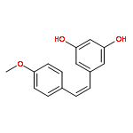 1,3-Benzenediol, 5-[(1Z)-2-(4-methoxyphenyl)ethenyl]-