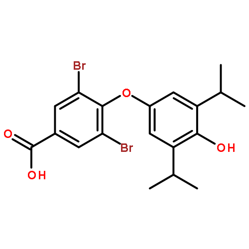 3,5-Dibromo-4-(4-hydroxy-3,5-diisopropylphenoxy)benzoic acid