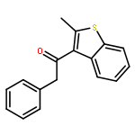 Ethanone, 1-(2-methylbenzo[b]thien-3-yl)-2-phenyl-