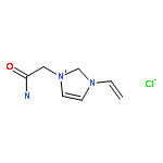 1H-Imidazolium, 1-(2-amino-2-oxoethyl)-3-ethenyl-, chloride