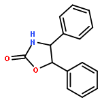 2-Oxazolidinone, 4,5-diphenyl-, cis-