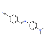 Benzonitrile, 4-[[[4-(dimethylamino)phenyl]imino]methyl]-