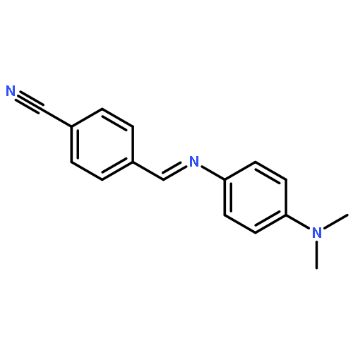 Benzonitrile, 4-[[[4-(dimethylamino)phenyl]imino]methyl]-