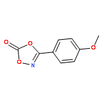 1,4,2-DIOXAZOL-5-ONE, 3-(4-METHOXYPHENYL)-