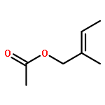 2-Buten-1-ol,2-methyl-, 1-acetate, (2E)-