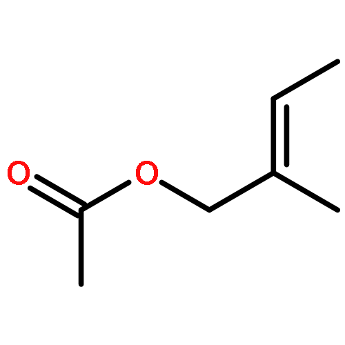 2-Buten-1-ol,2-methyl-, 1-acetate, (2E)-