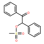 Ethanone, 2-[(methylsulfonyl)oxy]-1,2-diphenyl-