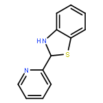 Benzothiazole, 2,3-dihydro-2-(2-pyridinyl)-