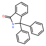 1H-Isoindol-1-one, 2,3-dihydro-3,3-diphenyl-