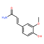 3-(4-Hydroxy-3-methoxyphenyl)acrylamide