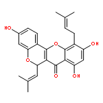 6H,7H-[1]Benzopyrano[4,3-b][1]benzopyran-7-one,3,8,10-trihydroxy-11-(3-methyl-2-buten-1-yl)-6-(2-methyl-1-propen-1-yl)-,stereoisomer