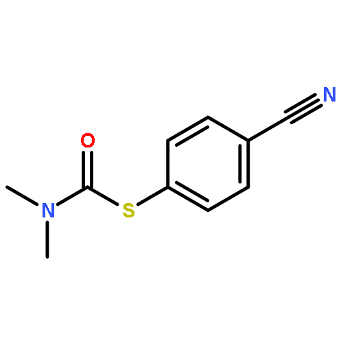 Carbamothioic acid, dimethyl-, S-(4-cyanophenyl) ester