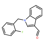 1H-Indole-3-carboxaldehyde,1-[(2-fluorophenyl)methyl]-