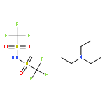Methanesulfonamide, 1,1,1-trifluoro-N-[(trifluoromethyl)sulfonyl]-,compd. with N,N-diethylethanamine (1:1)