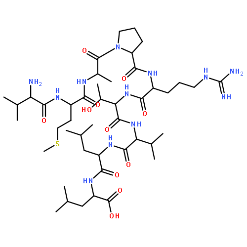 L-Leucine,L-valyl-L-methionyl-L-alanyl-L-prolyl-L-arginyl-L-threonyl-L-valyl-L-leucyl-