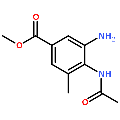 Methyl 4-acetamido-3-amino-5-methylbenzoate