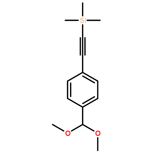 Silane, [[4-(dimethoxymethyl)phenyl]ethynyl]trimethyl-