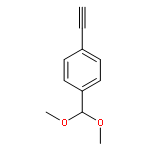 Benzene, 1-(dimethoxymethyl)-4-ethynyl-