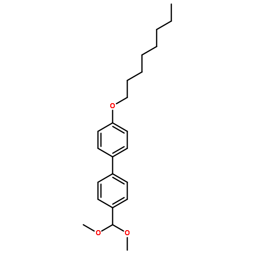 1,1'-Biphenyl, 4-(dimethoxymethyl)-4'-(octyloxy)-