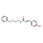 3-(4-Hydroxyphenyl)-N-(4-phenylbutyl)-2(E)-propenamide