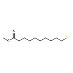 Decanoic acid, 10-mercapto-, methyl ester