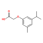 Acetic acid, [3-methyl-5-(1-methylethyl)phenoxy]-