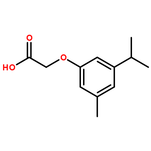 Acetic acid, [3-methyl-5-(1-methylethyl)phenoxy]-