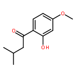 1-Butanone, 1-(2-hydroxy-4-methoxyphenyl)-3-methyl-