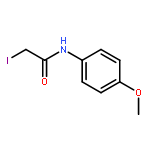 2-iodo-N-(4-methoxyphenyl)acetamide