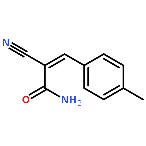 2-cyano-3-(4-methylphenyl)prop-2-enamide