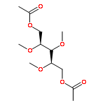 Xylitol, 2,3,4-tri-O-methyl-, diacetate