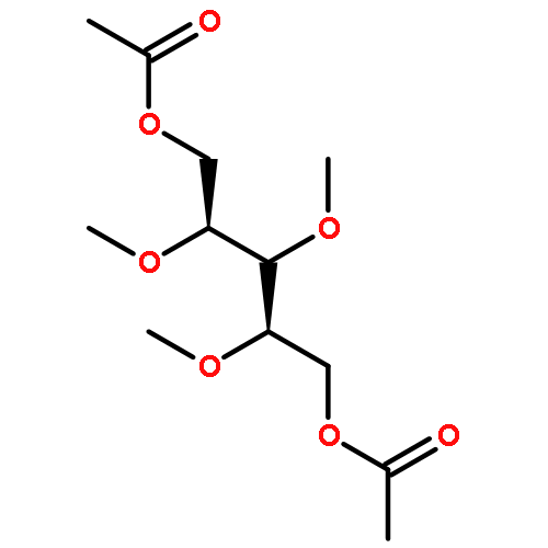 Xylitol, 2,3,4-tri-O-methyl-, diacetate