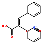 Benzeneacetic acid, a-[(2-nitrophenyl)methylene]-, (E)-