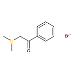 Selenonium, dimethyl(2-oxo-2-phenylethyl)-, bromide