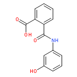 Benzoicacid, 2-[[(3-hydroxyphenyl)amino]carbonyl]-