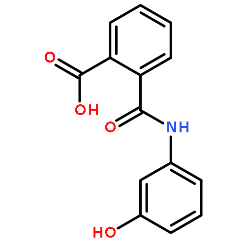 Benzoicacid, 2-[[(3-hydroxyphenyl)amino]carbonyl]-