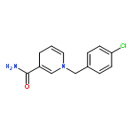 3-Pyridinecarboxamide, 1-[(4-chlorophenyl)methyl]-1,4-dihydro-