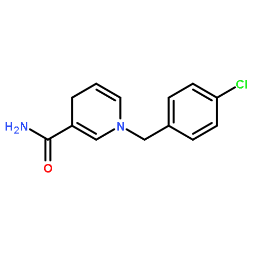 3-Pyridinecarboxamide, 1-[(4-chlorophenyl)methyl]-1,4-dihydro-