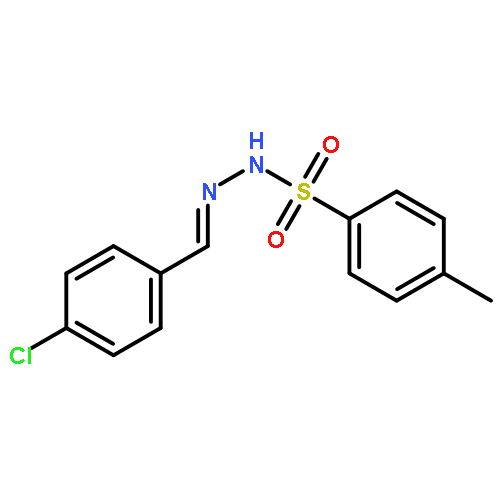 Benzenesulfonic acid,4-methyl-, 2-[(4-chlorophenyl)methylene]hydrazide